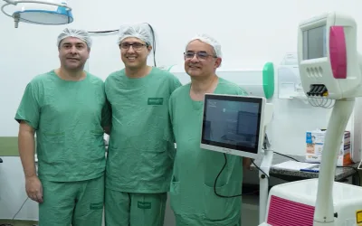 Unimed Bauru realiza primeiro procedimento de ablação transperineal da próstata com o EchoLaser.